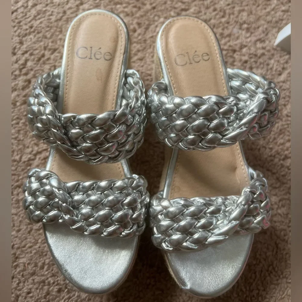 Clee Women’s Espadrille Platform Wedges size 37